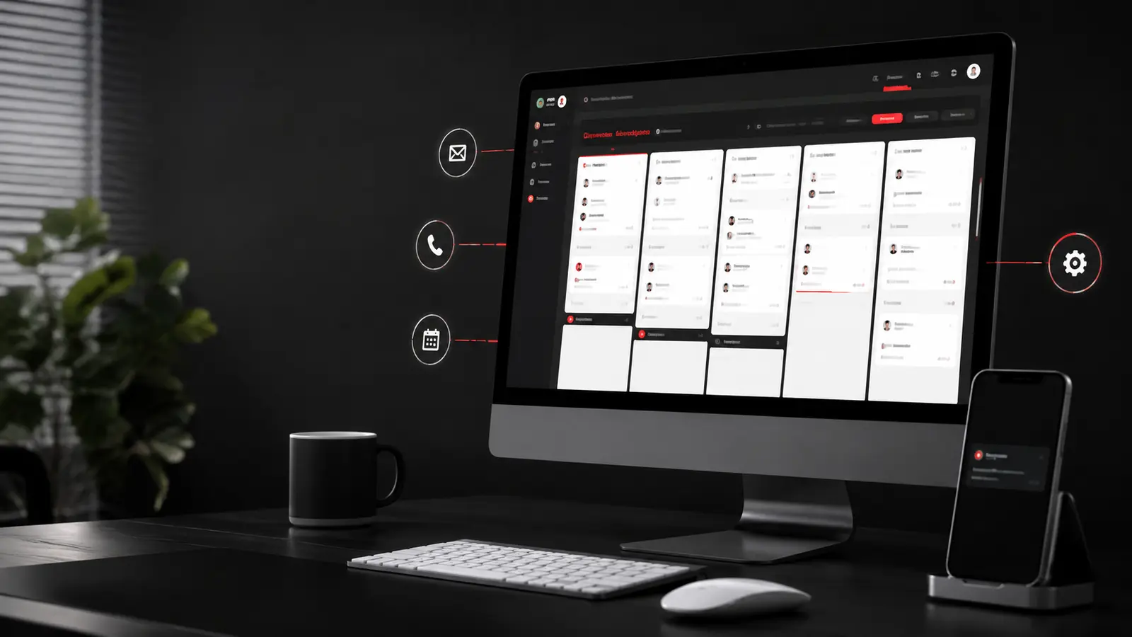 CRM setup and lead follow-up for service businesses